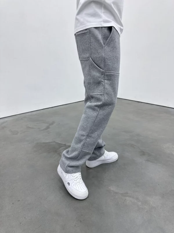 Essential Carpenter Joggers - Light Grey - Image 5