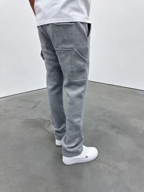 Essential Carpenter Joggers - Light Grey - Image 3