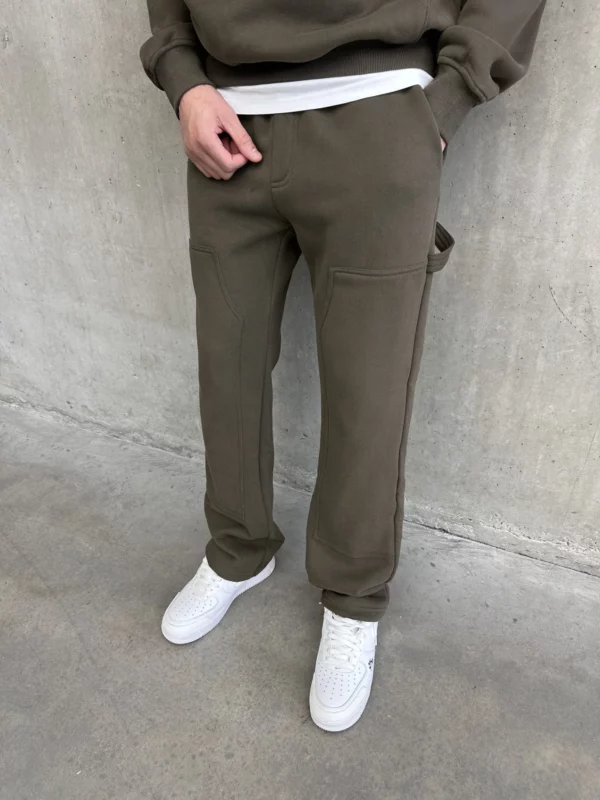 Essential Carpenter Joggers - Khaki - Image 6