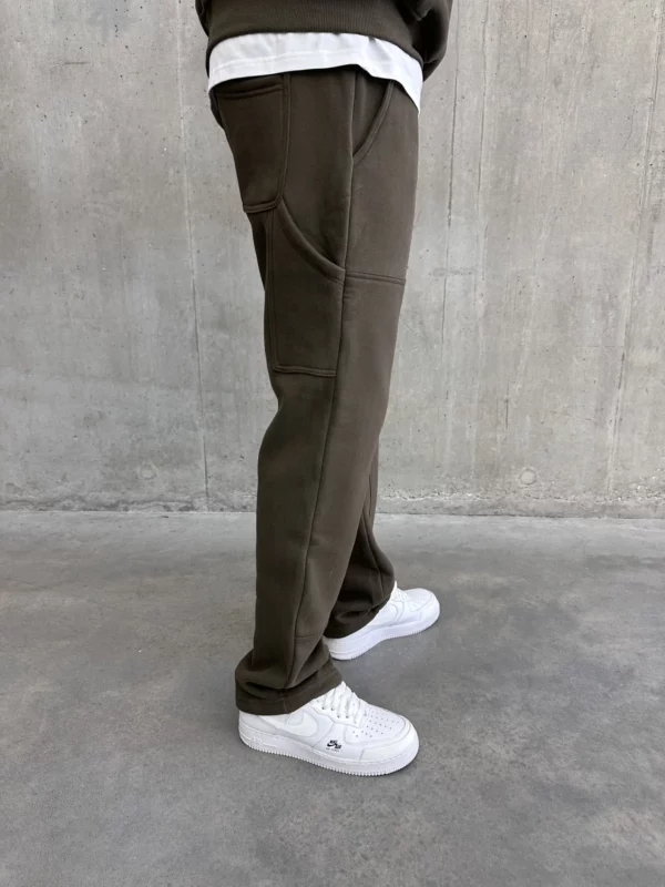 Essential Carpenter Joggers - Khaki - Image 5