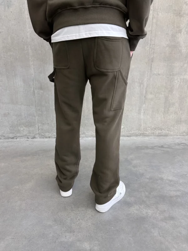Essential Carpenter Joggers - Khaki - Image 3