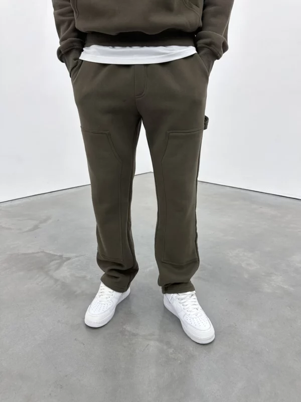 Essential Carpenter Joggers - Khaki - Image 4