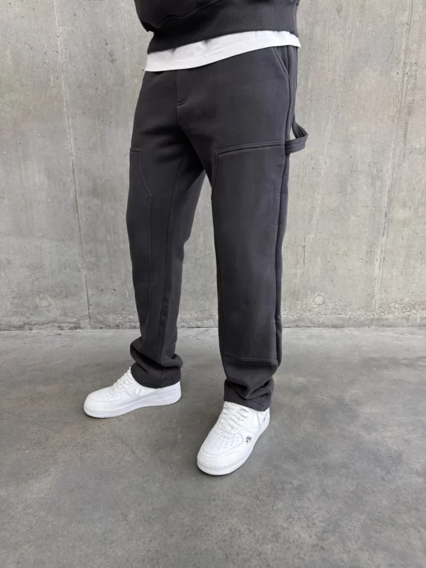 Essential Carpenter Joggers - Charcoal - Image 3