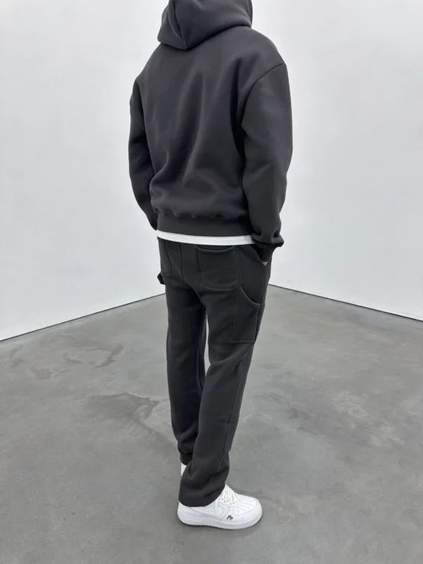 Essential Hoodie - Charcoal - Image 4