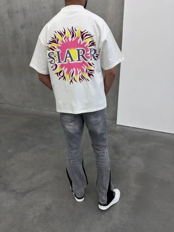 Fireball Tee - Off White - Image 5