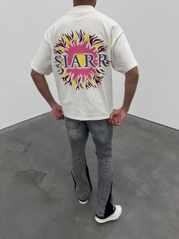 Fireball Tee - Off White - Image 3