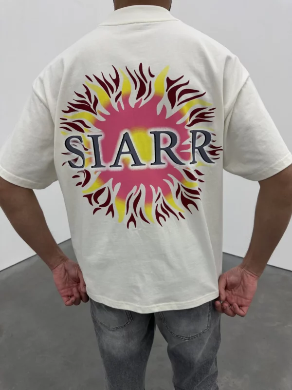 Fireball Tee - Off White - Image 6