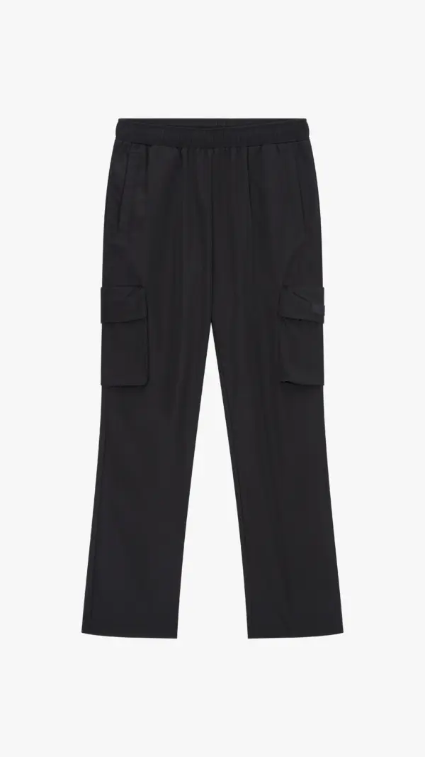 Nylon Cargo Pant - Black