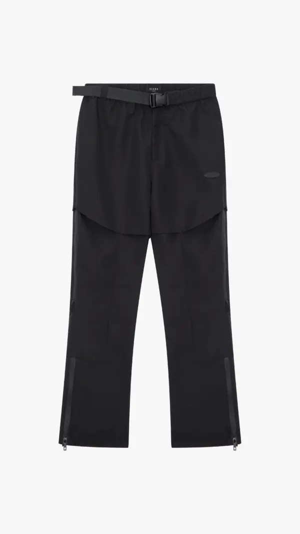 Belted Cargo Pant - Black