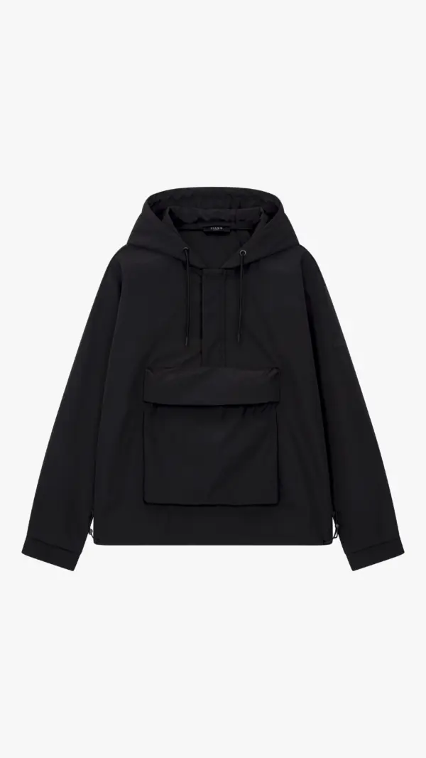 Nylon Half Zip Jacket