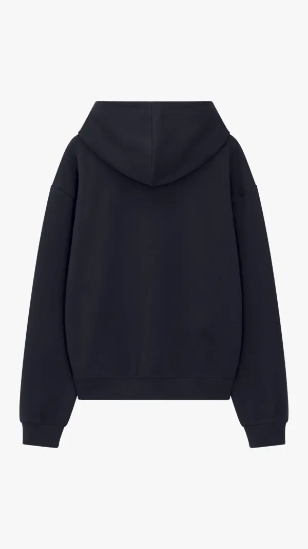 Essential Luxe Hoodie - Navy - Image 2