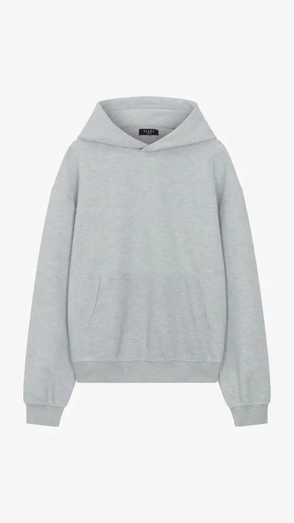 Essential Luxe Hoodie - Light Grey