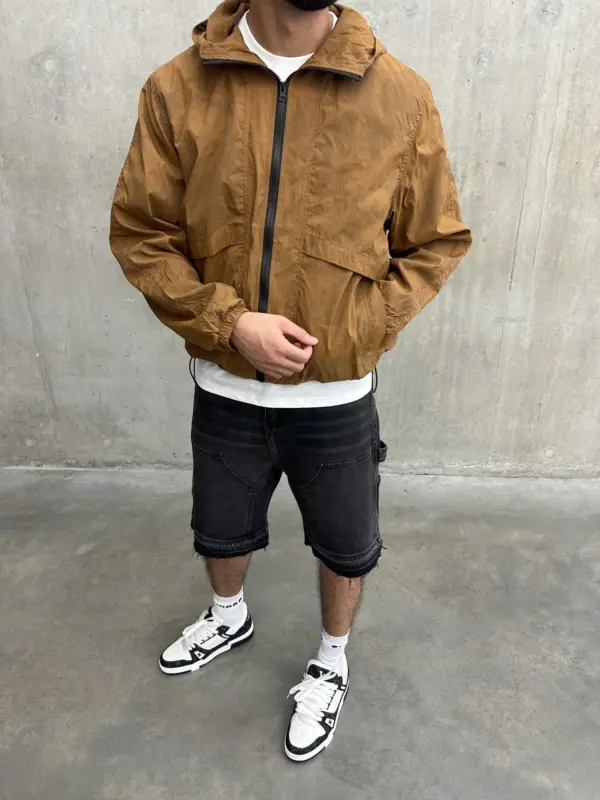 Venetian Windbreaker - Burnt Orange - Image 6