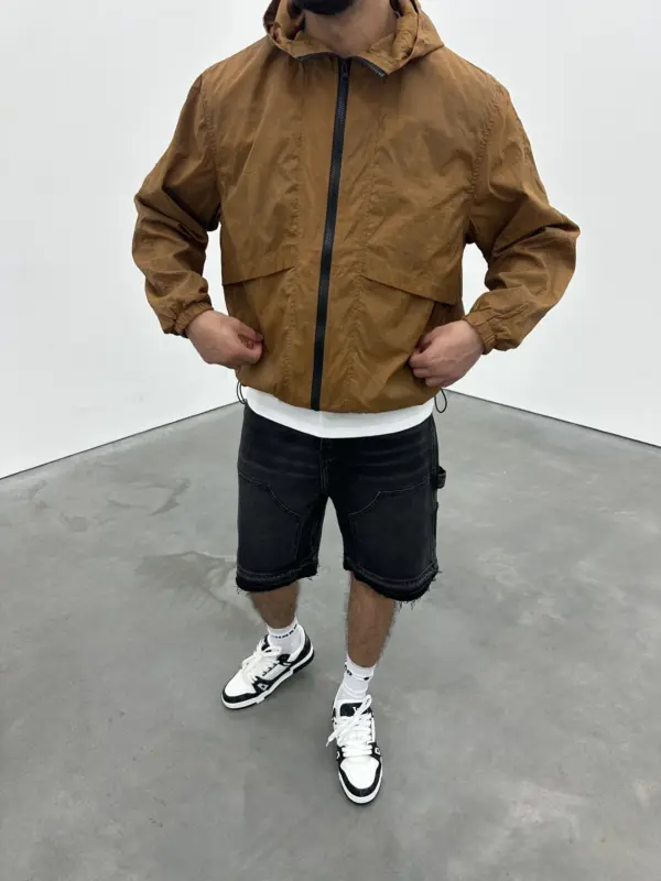 Venetian Windbreaker - Burnt Orange - Image 8