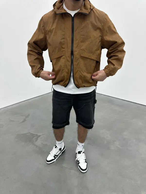 Venetian Windbreaker - Burnt Orange - Image 9