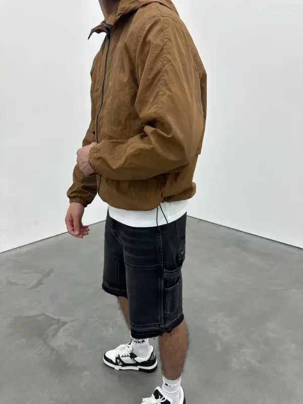 Venetian Windbreaker - Burnt Orange - Image 10