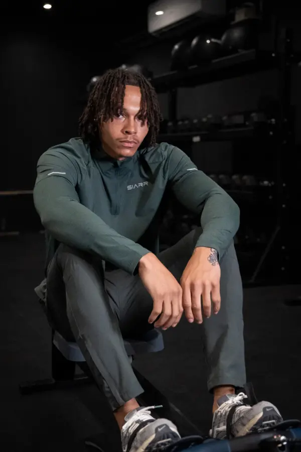 Performance 1/4 Zip - Green - Image 6