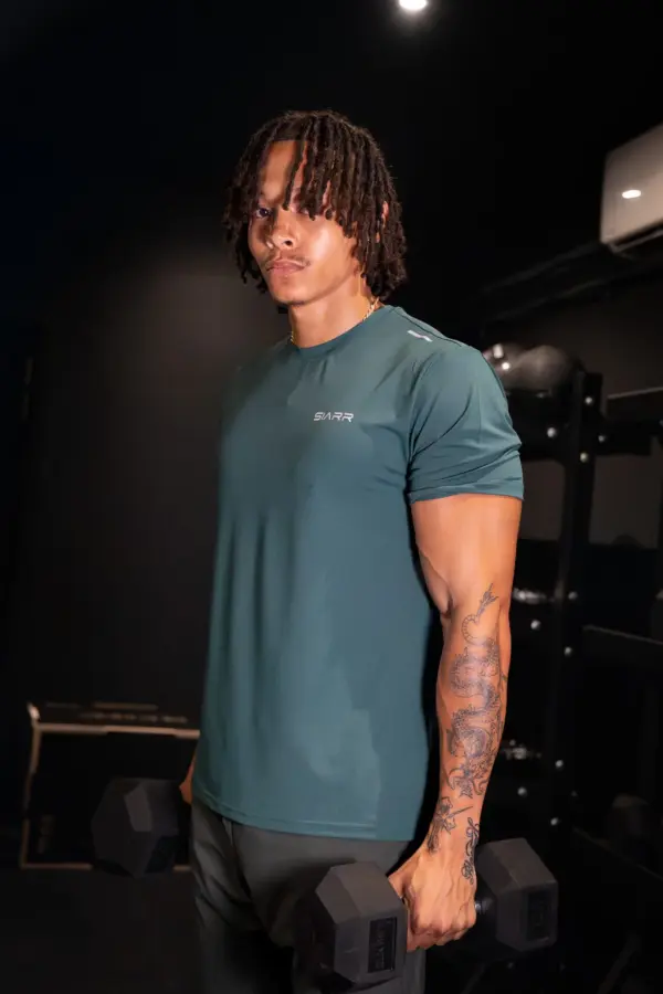 Performance Tee - Green - Image 5