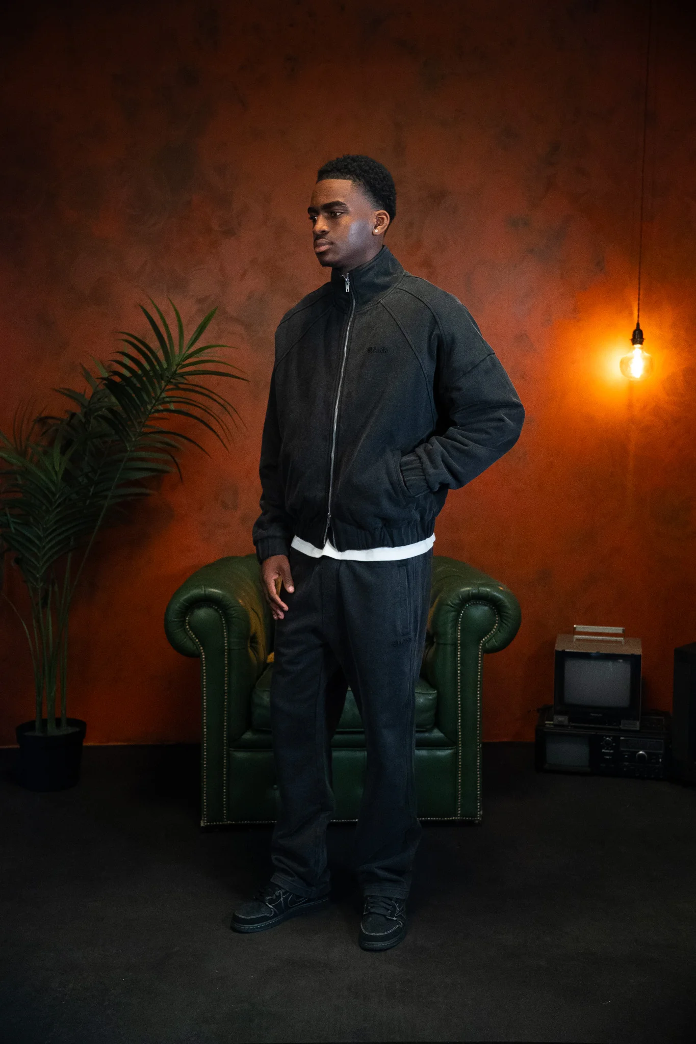 Quilted Bomber Jacket - Image 3