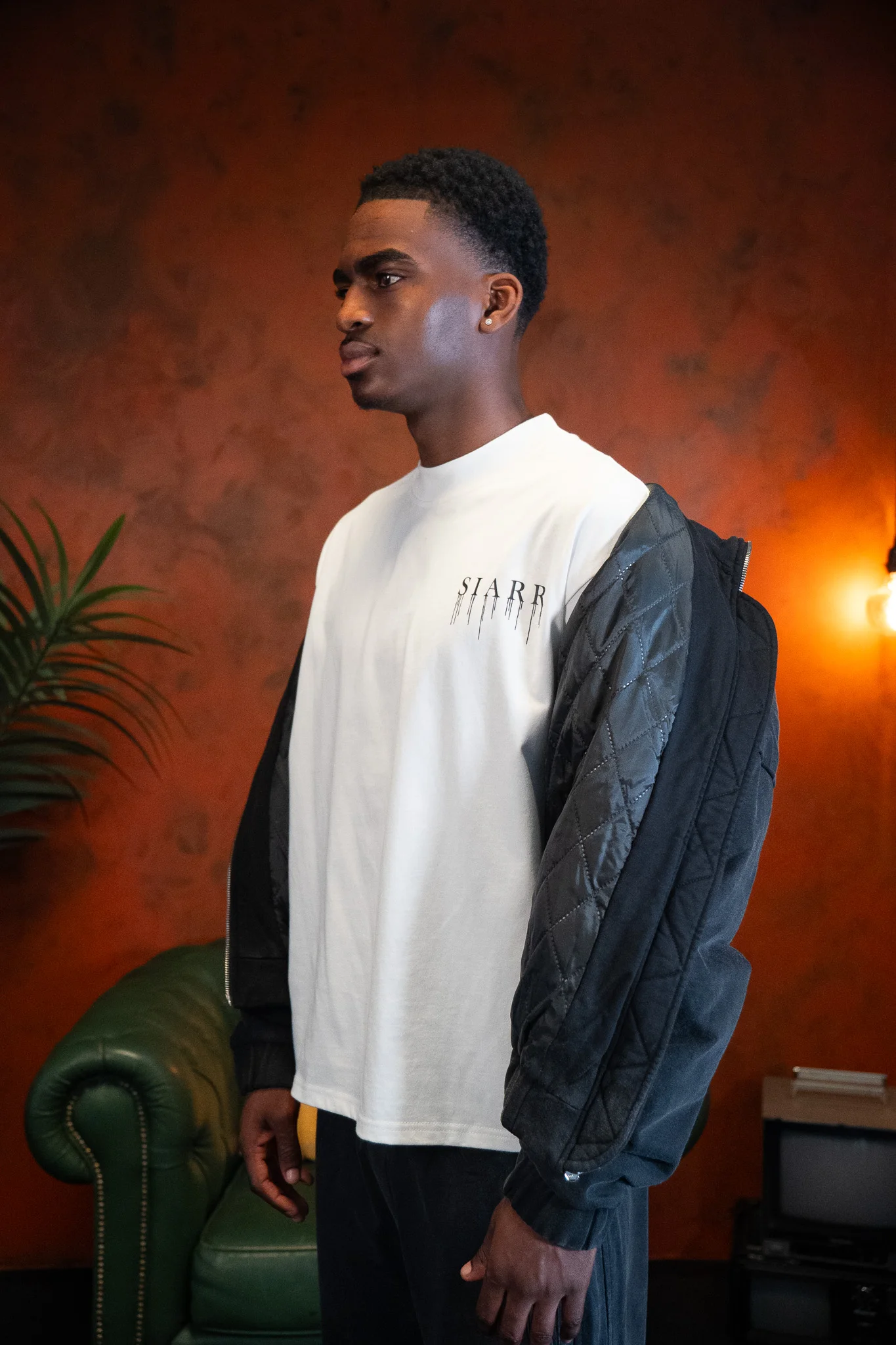 Quilted Bomber Jacket - Image 10