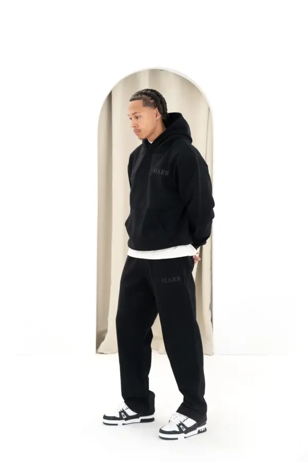 Puff Joggers - Black - Image 2
