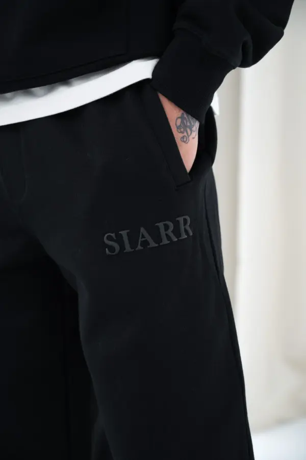 Puff Joggers - Black - Image 3