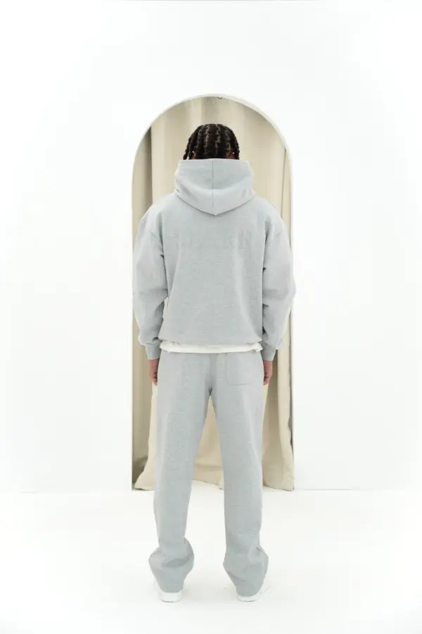 Puff Hoodie - Grey - Image 4