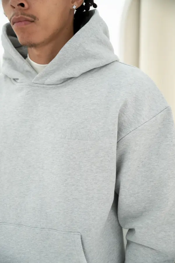 Puff Hoodie - Grey - Image 7