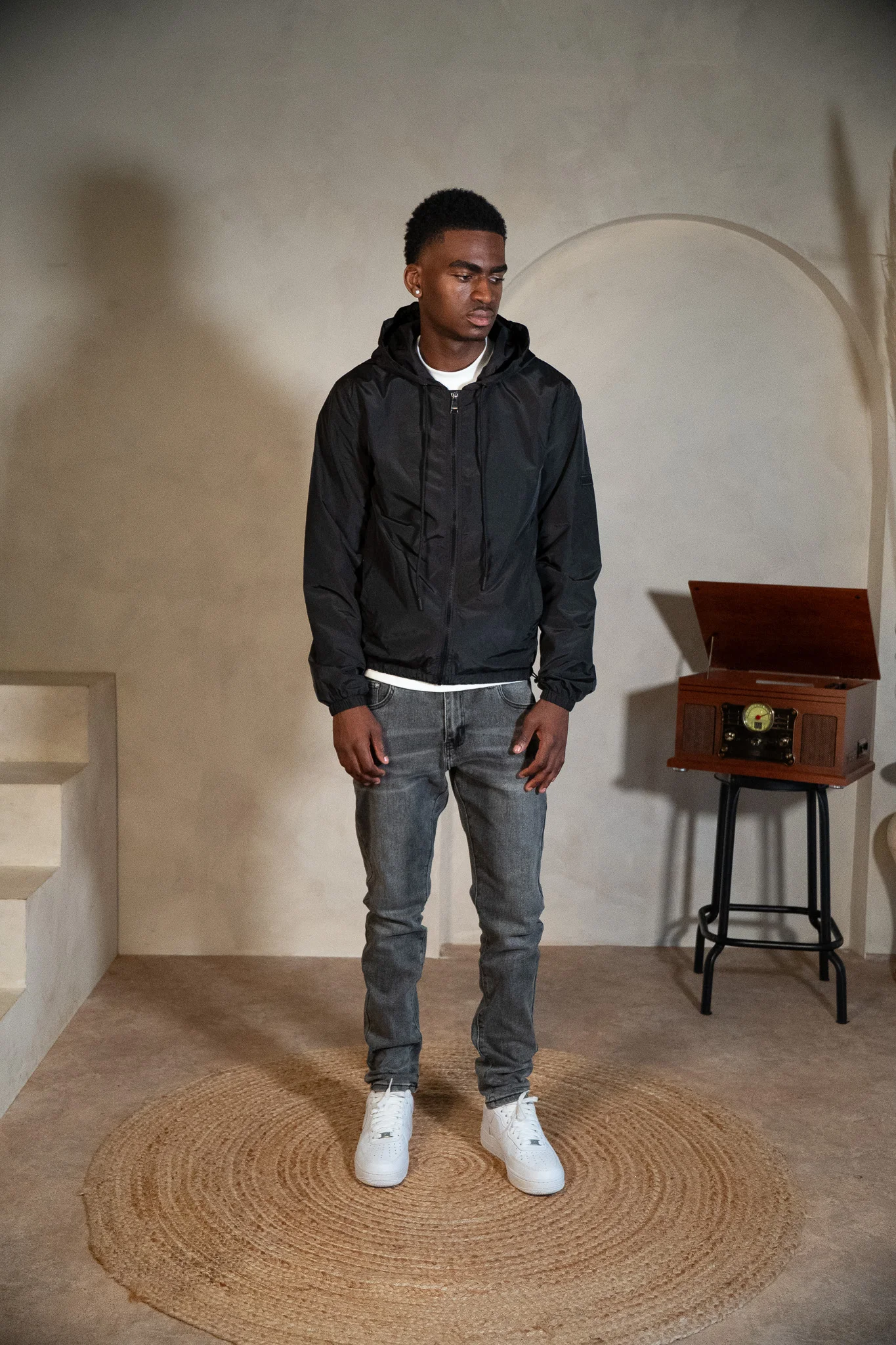 Essential Slim Jeans - Dark Grey - Image 4