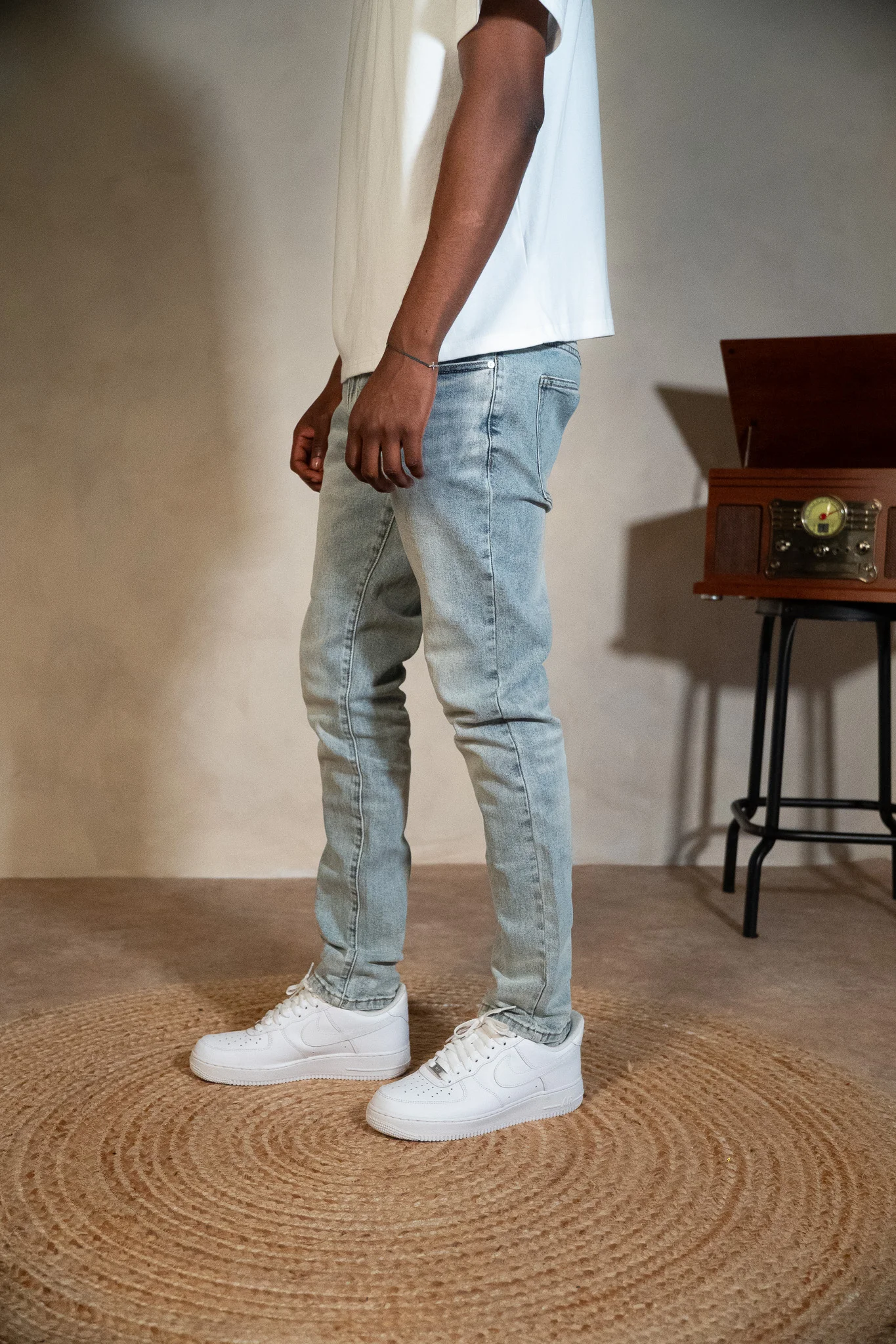 Essential Slim Jeans - Blue - Image 3