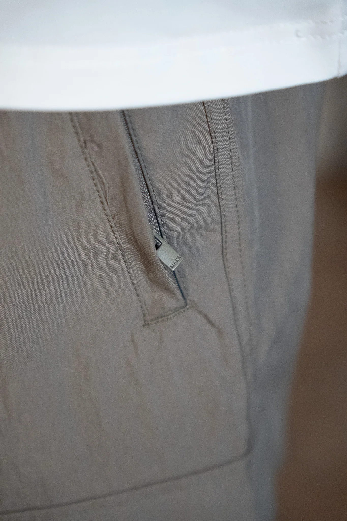 Essential Parachute Cargo Pants - Olive - Image 6