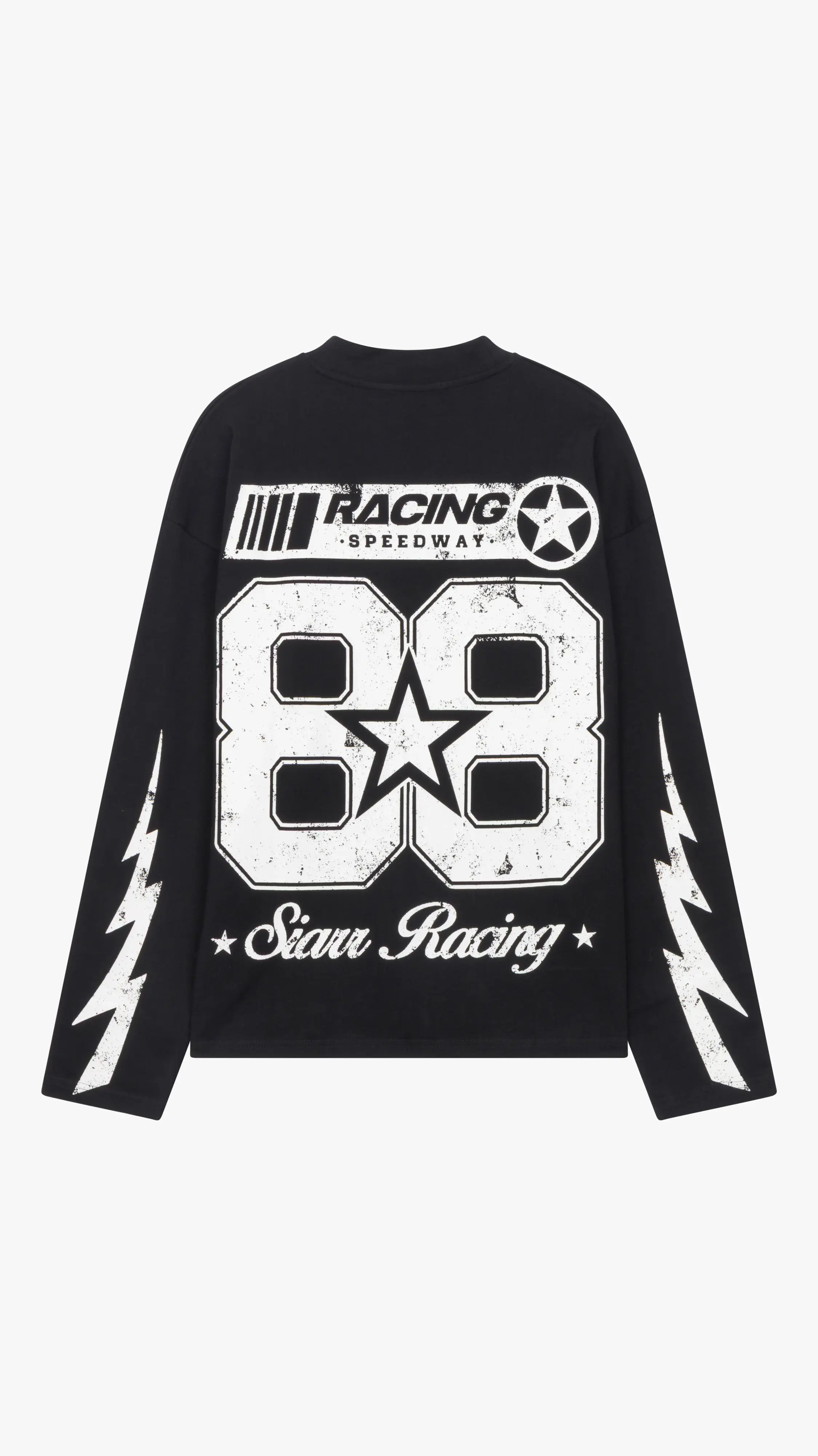 Speedway L/S Tee - Black - Image 2