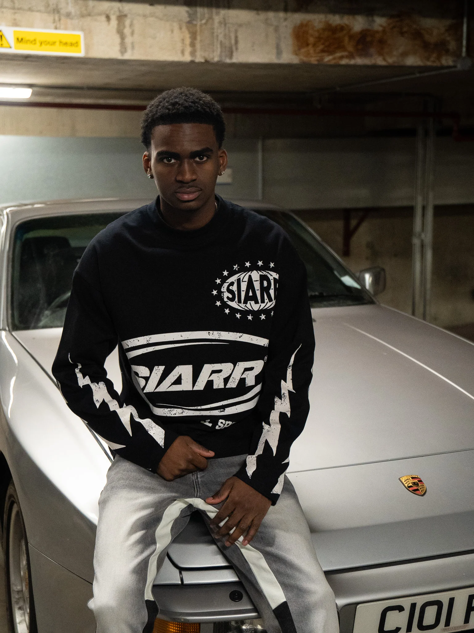 Speedway L/S Tee - Black - Image 7
