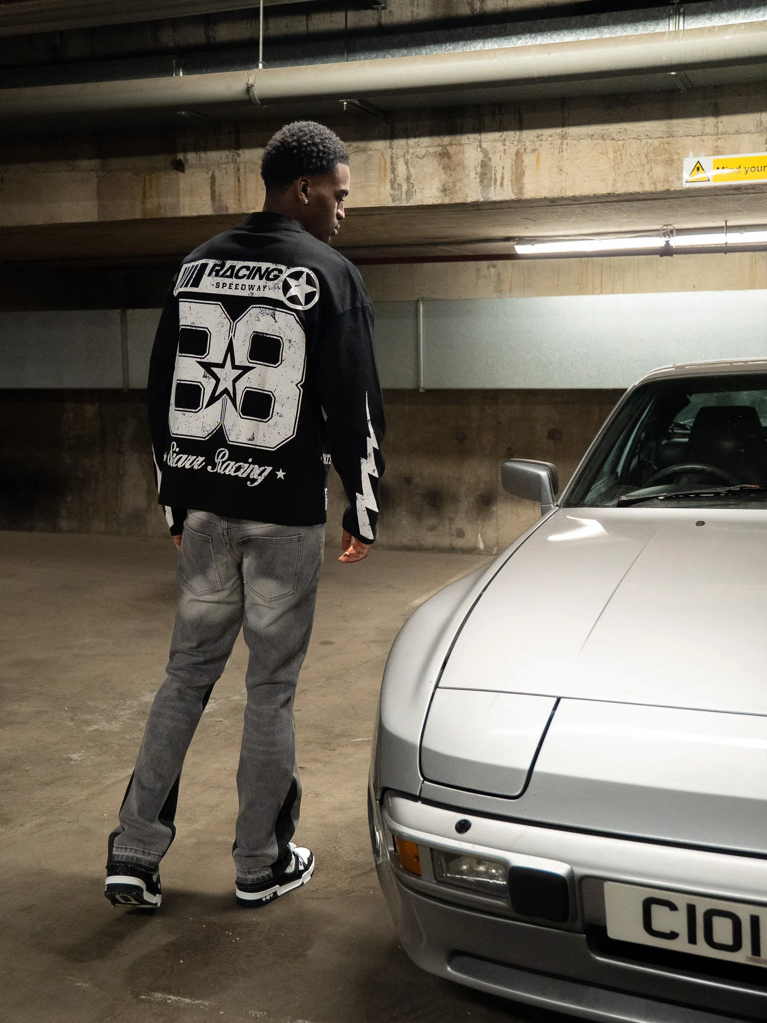 Speedway L/S Tee - Black - Image 8