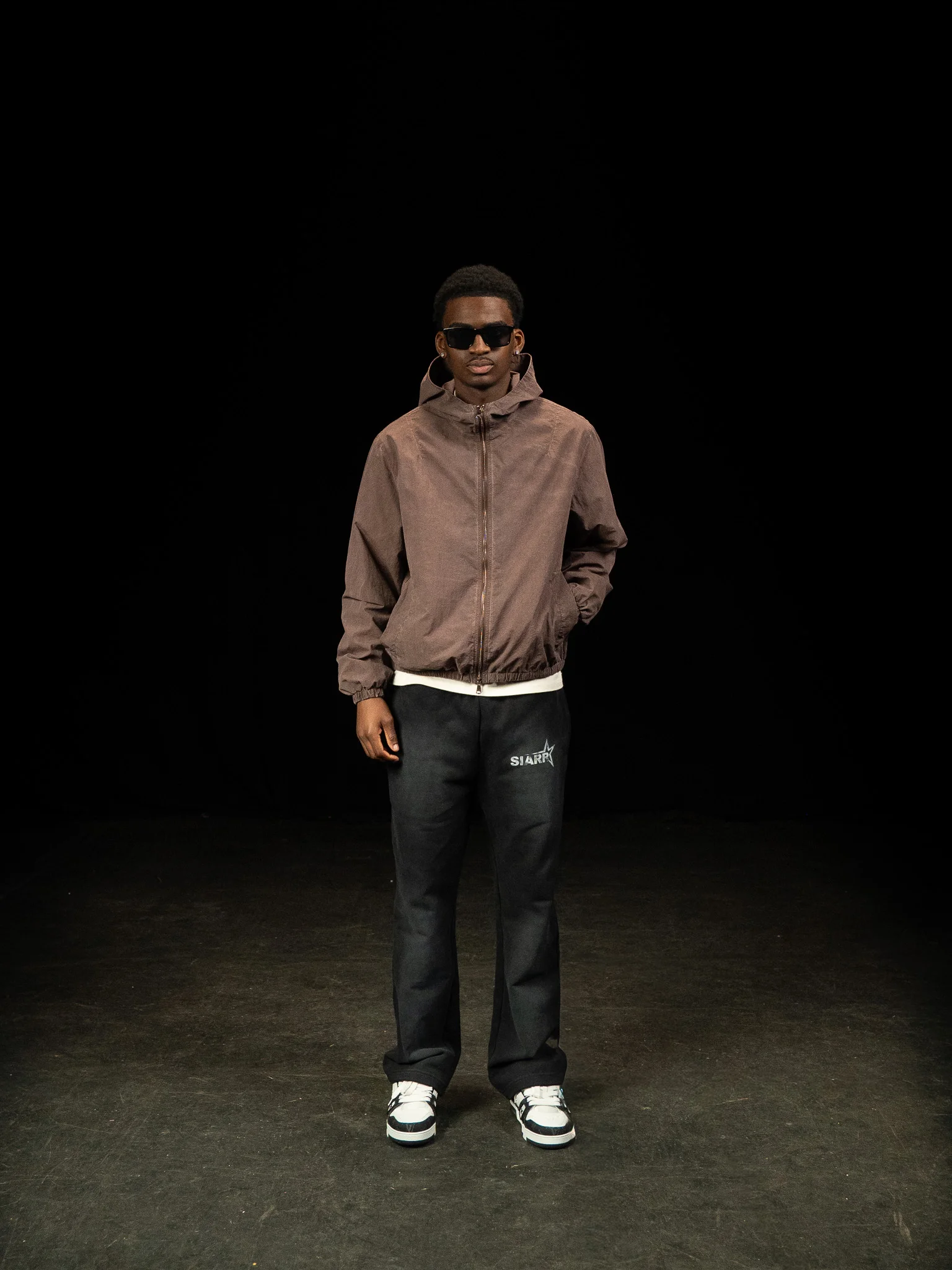 Cold Wash Windbreaker - Deep Red - Image 3