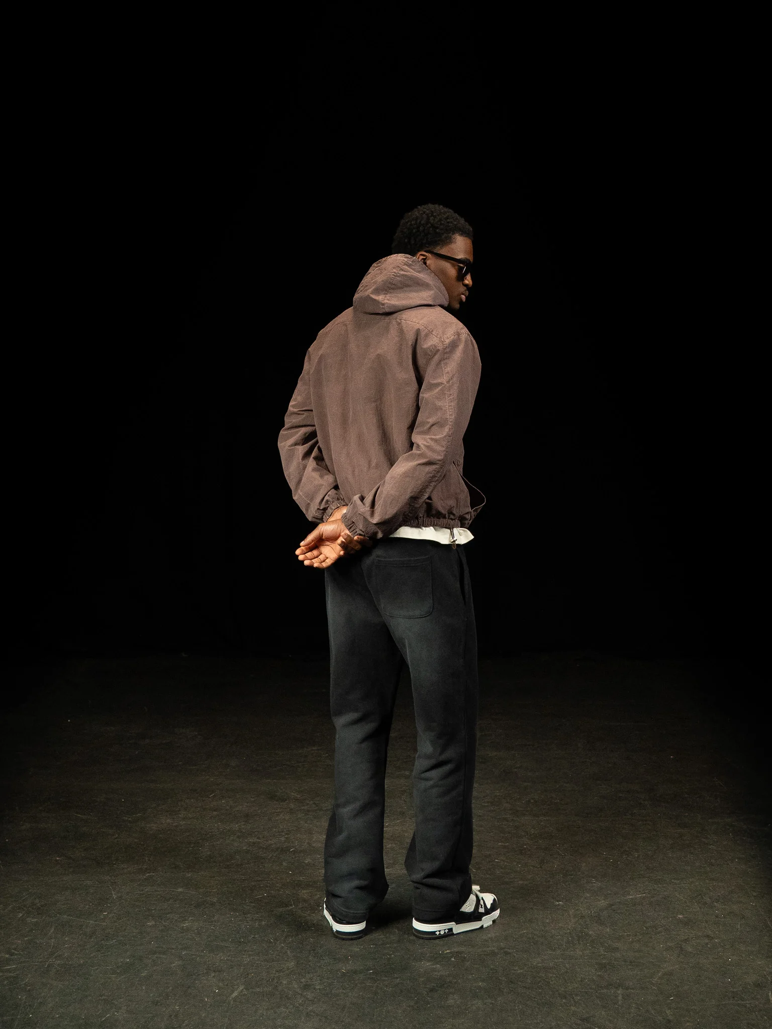 Cold Wash Windbreaker - Deep Red - Image 5