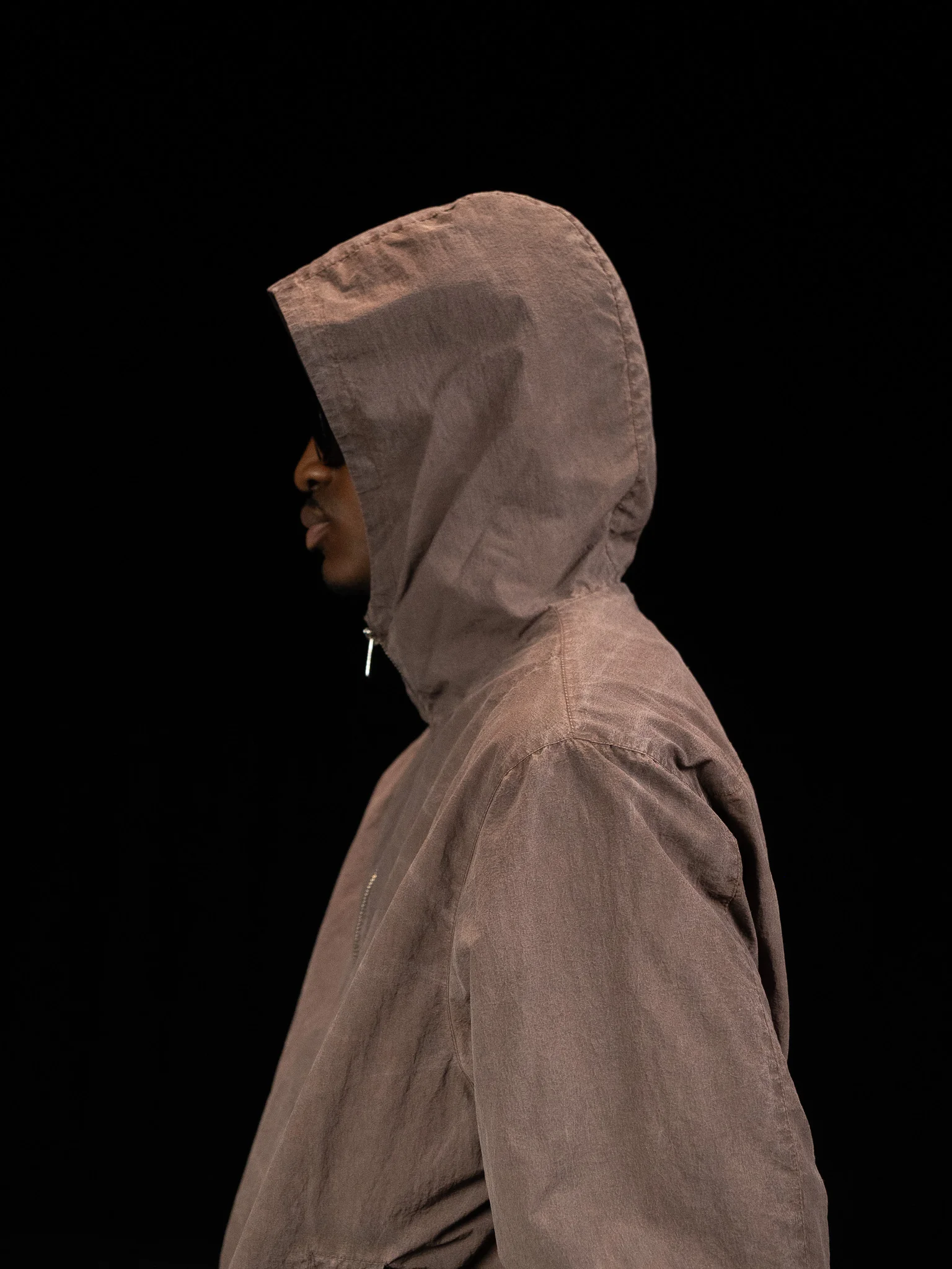 Cold Wash Windbreaker - Deep Red - Image 9