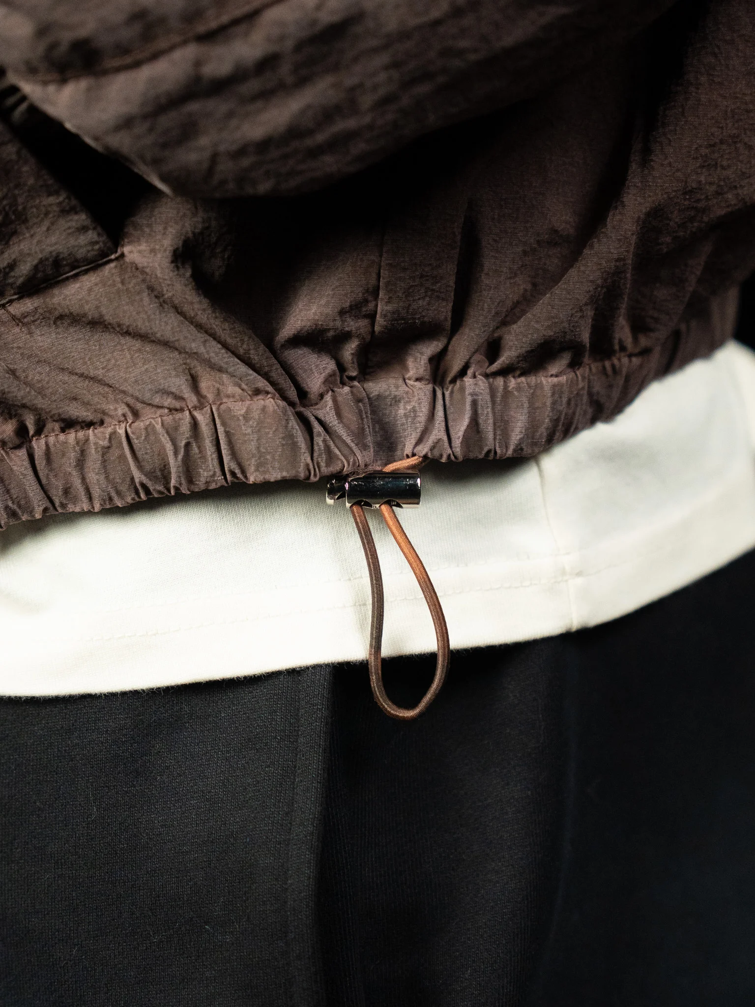 Cold Wash Windbreaker - Deep Red - Image 11