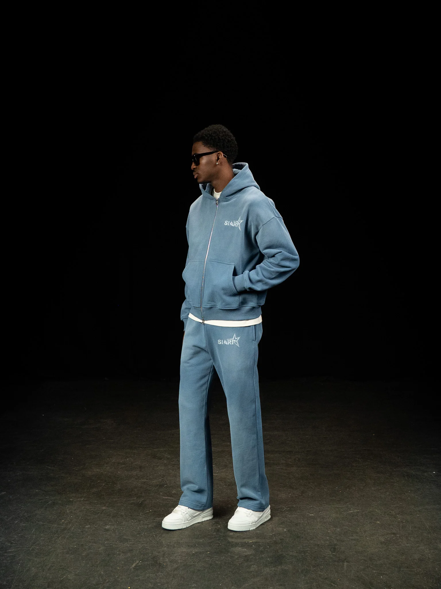 Sun Fade Hoodie - Blue - Image 4