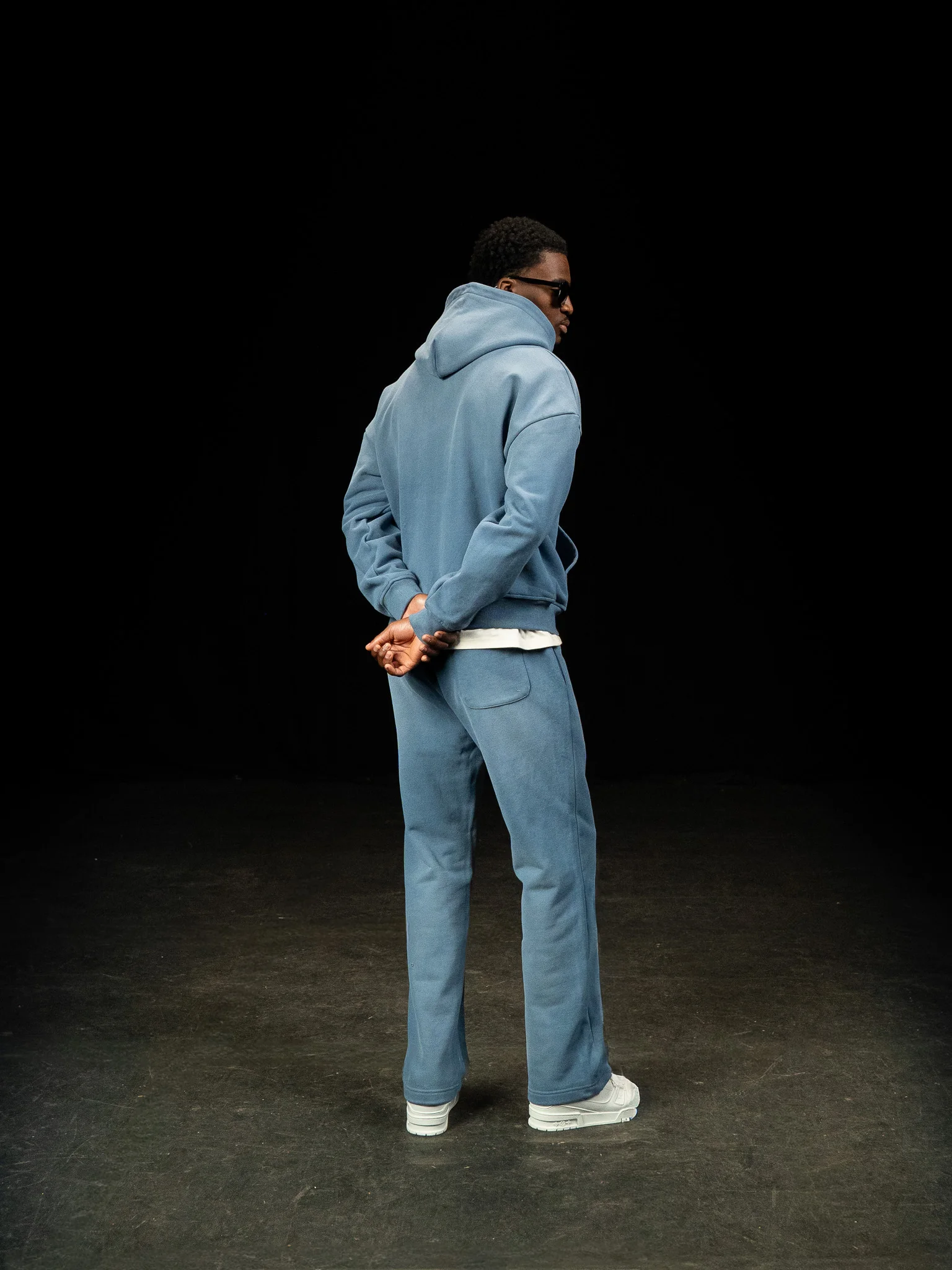 Sun Fade Hoodie - Blue - Image 5