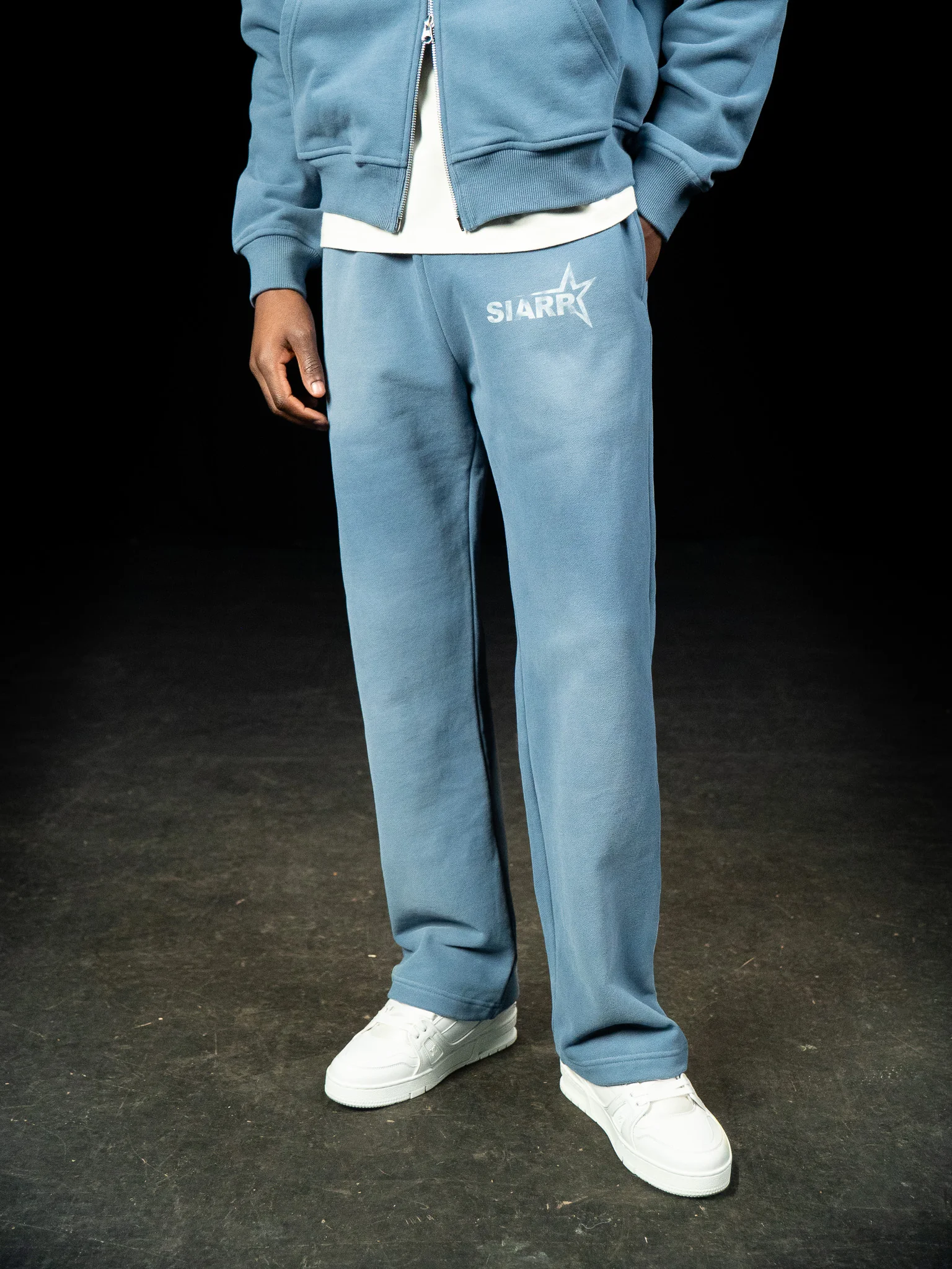 Sun Fade Joggers - Blue - Image 3