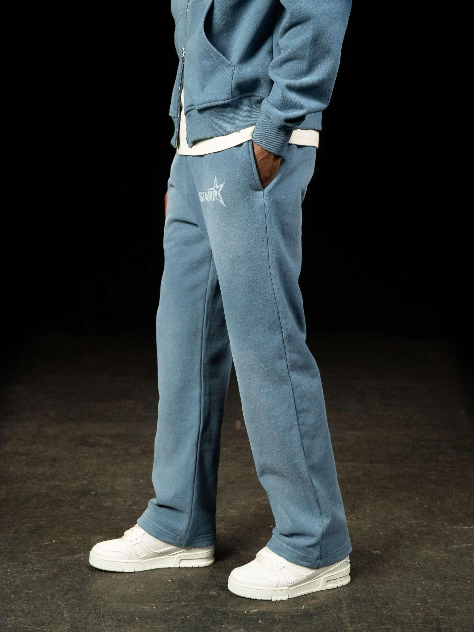 Sun Fade Joggers - Blue - Image 4