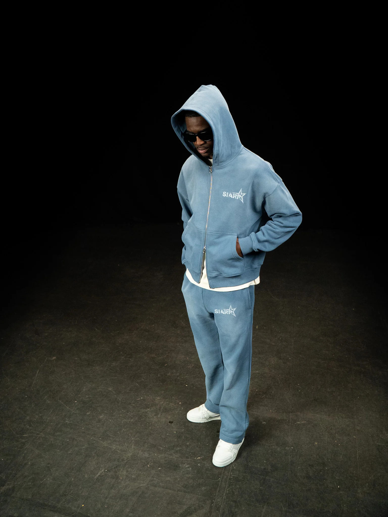 Sun Fade Hoodie - Blue - Image 8