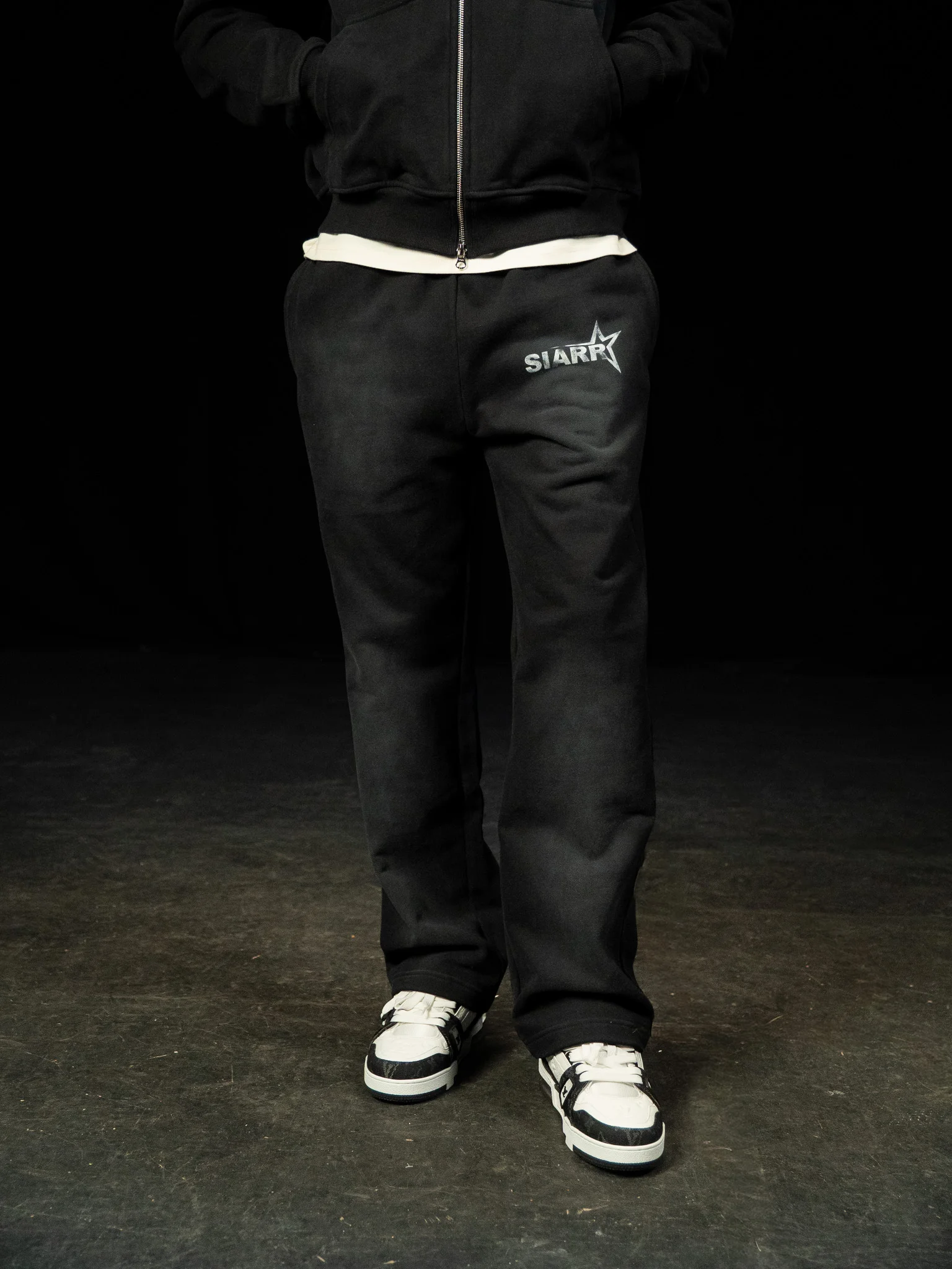 Sun Fade Joggers - Black - Image 3