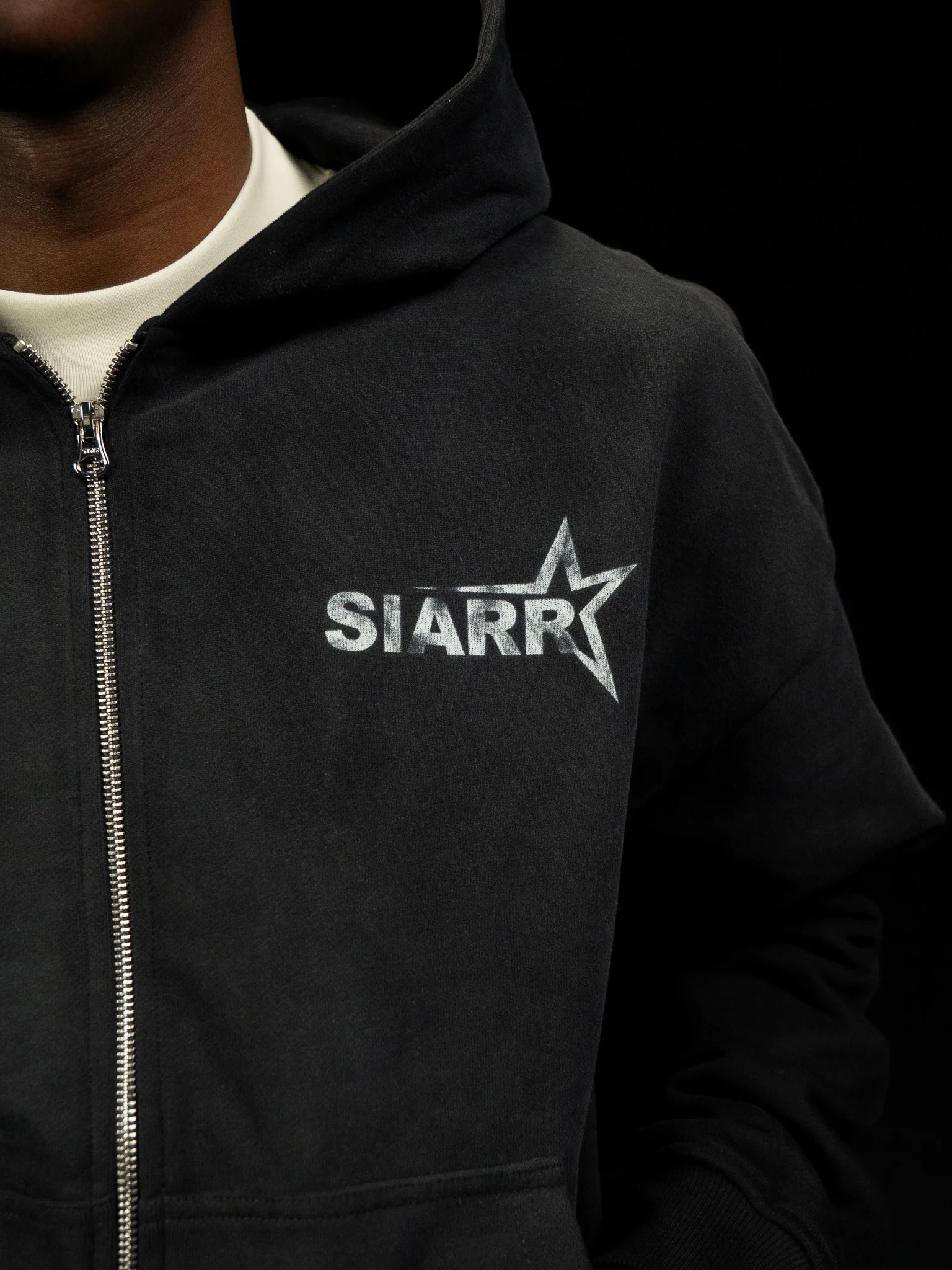 Sun Fade Hoodie - Black - Image 8