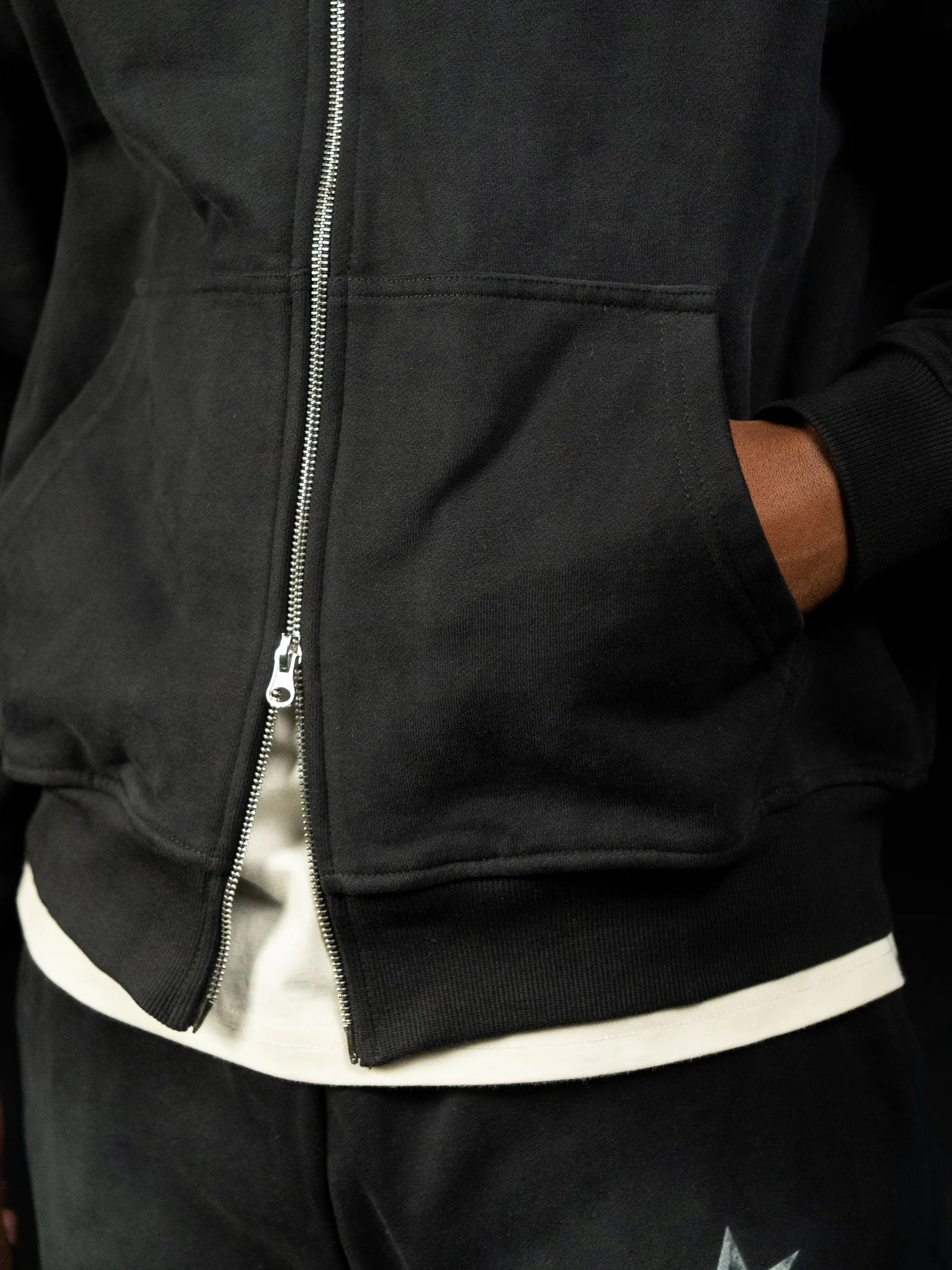 Sun Fade Hoodie - Black - Image 9