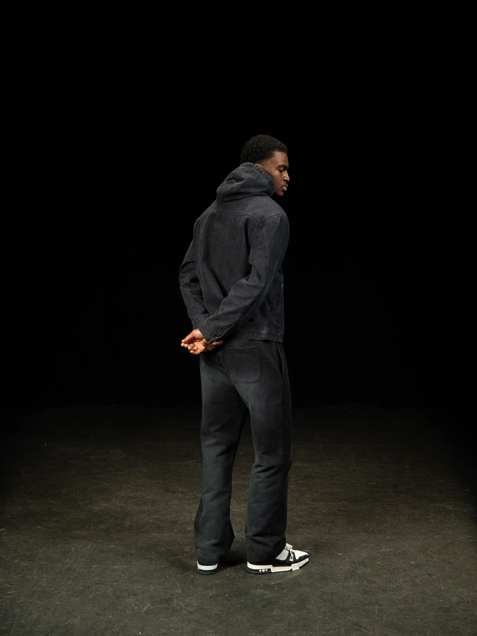 Denim Hooded Jacket - Image 5